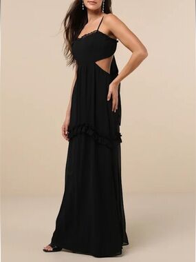 tight long sleeve off the shoulder dress Coraline Pink Long Sleeve Maxi Dress - US 16